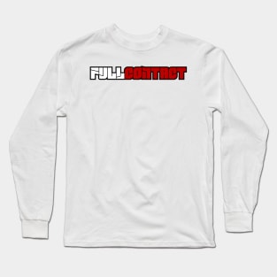 Full Contact Karate MMA Martial Arts Logo Long Sleeve T-Shirt